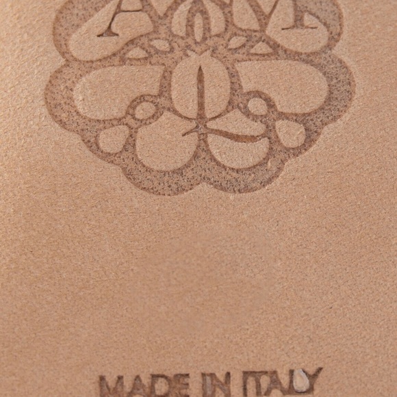 NEW ALEXANDER MCQUEEN Leather Court Shoes US10 SILVER Punk Spike Stud - Picture 7 of 10